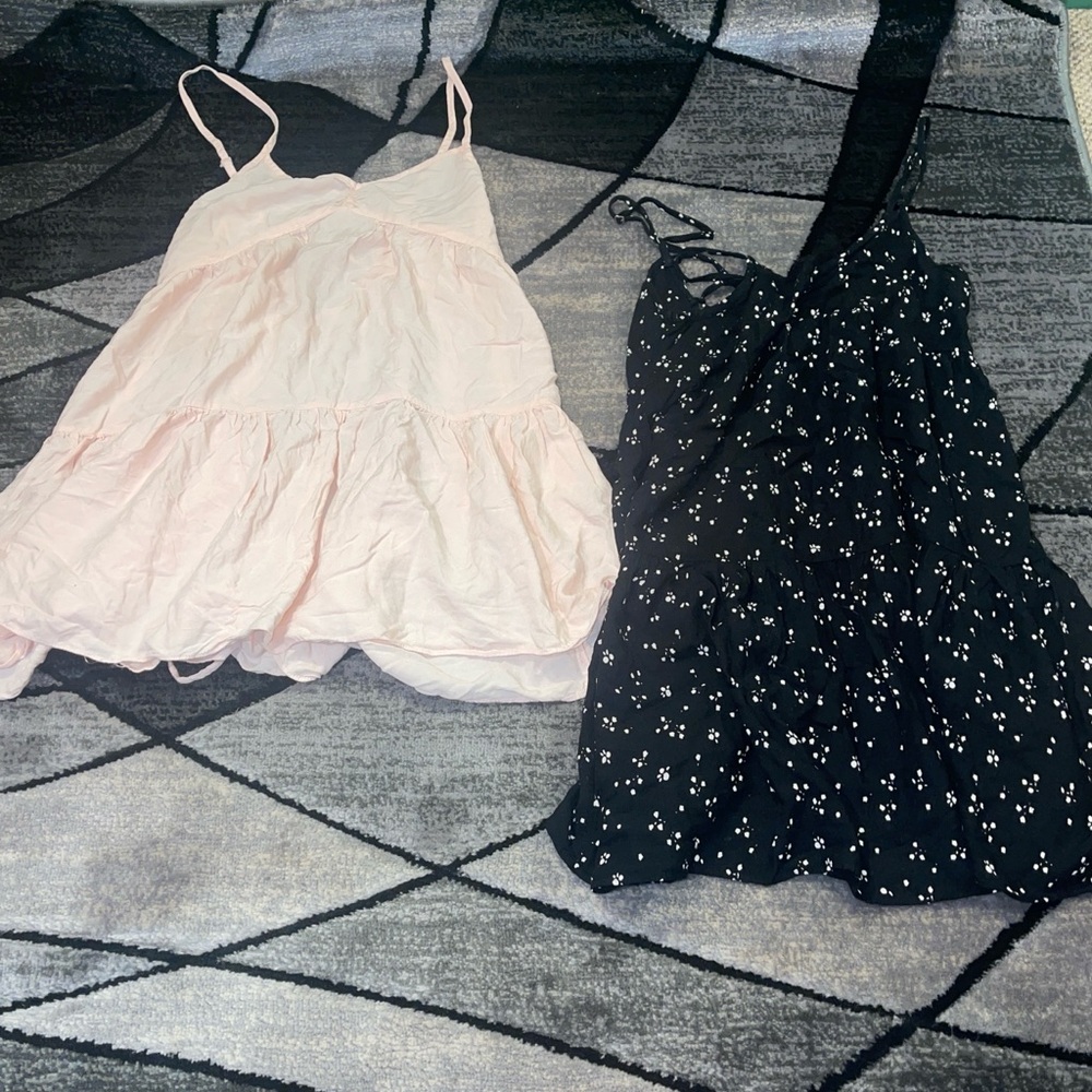 Urban Outfitters Light Pink Strappy Top